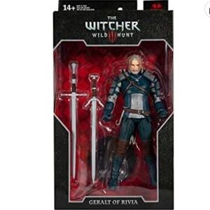 McFarlane Toys The Witcher Geralt of Rivia (Viper Armor: Teal) 7" Action Figure